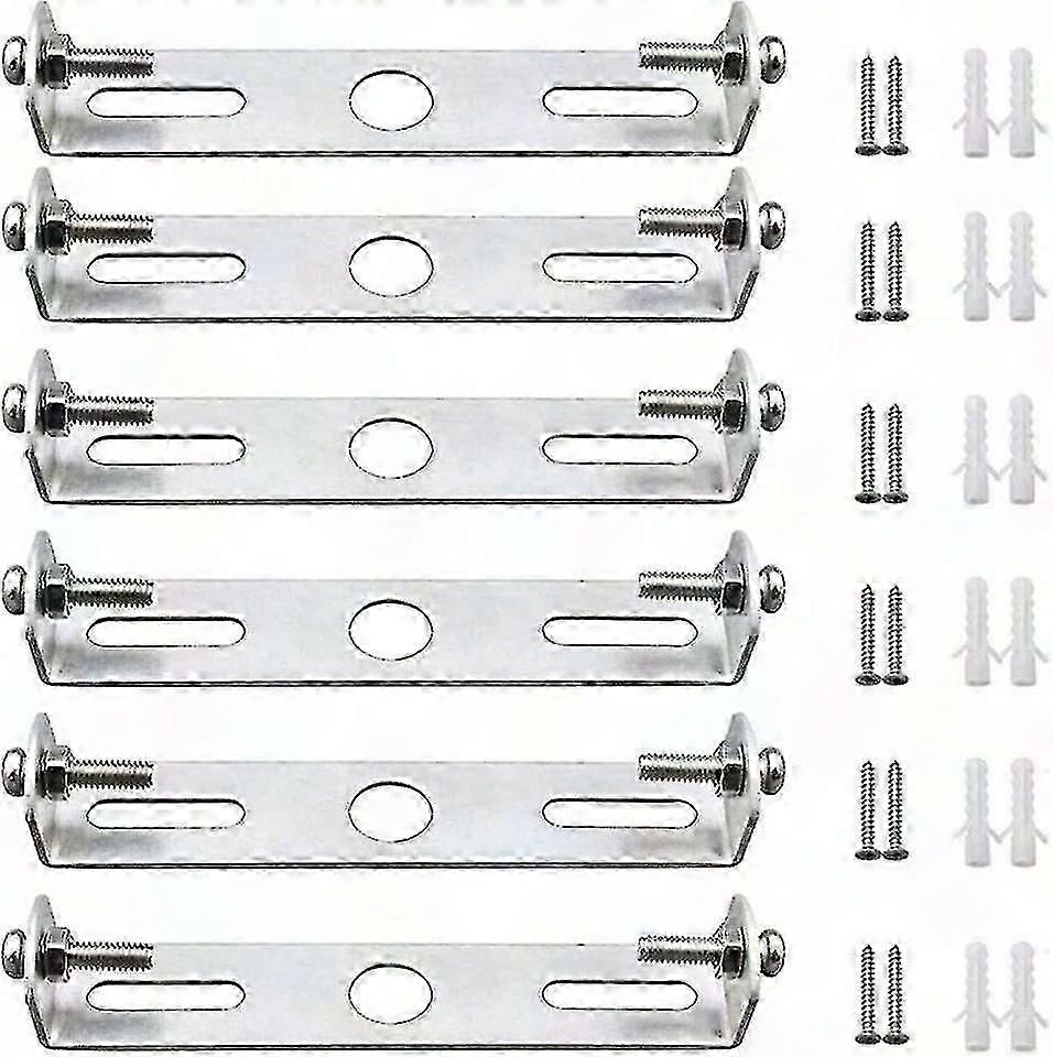 6Pcs Ceiling Light Bracket Holder Plate 95mm with Screws for Lamp Fixture Accessories-XinHan