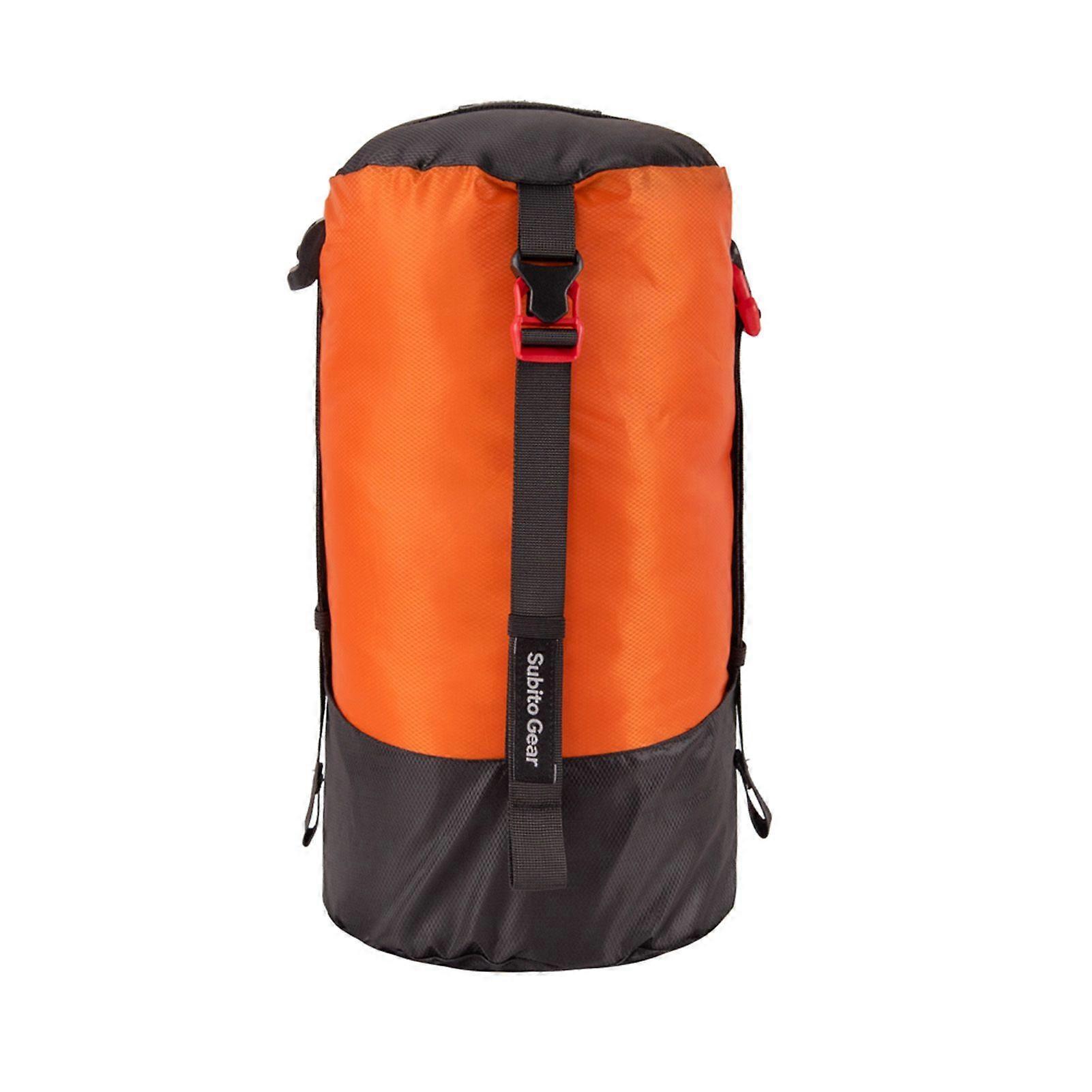 Lightweight Compression Stuff Sack 9-18L Waterproof Polyester Compression Bag for Camping Hiking Backpacking