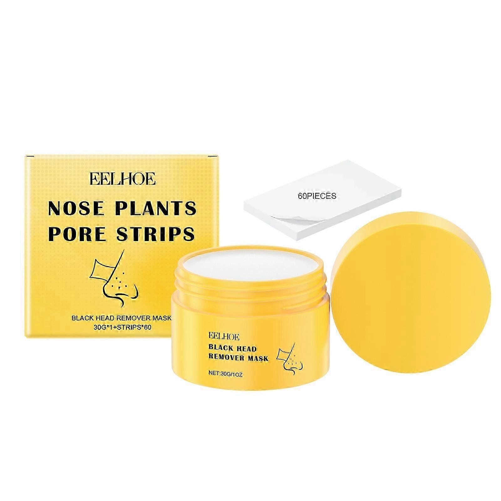 Blackhead Remover Nose Strips with Aloe Vera, Lemon & Peppermint Deep Cleansing, Moisturizing, Pore Refining & Acne Prevention for Clear, Smooth Skin