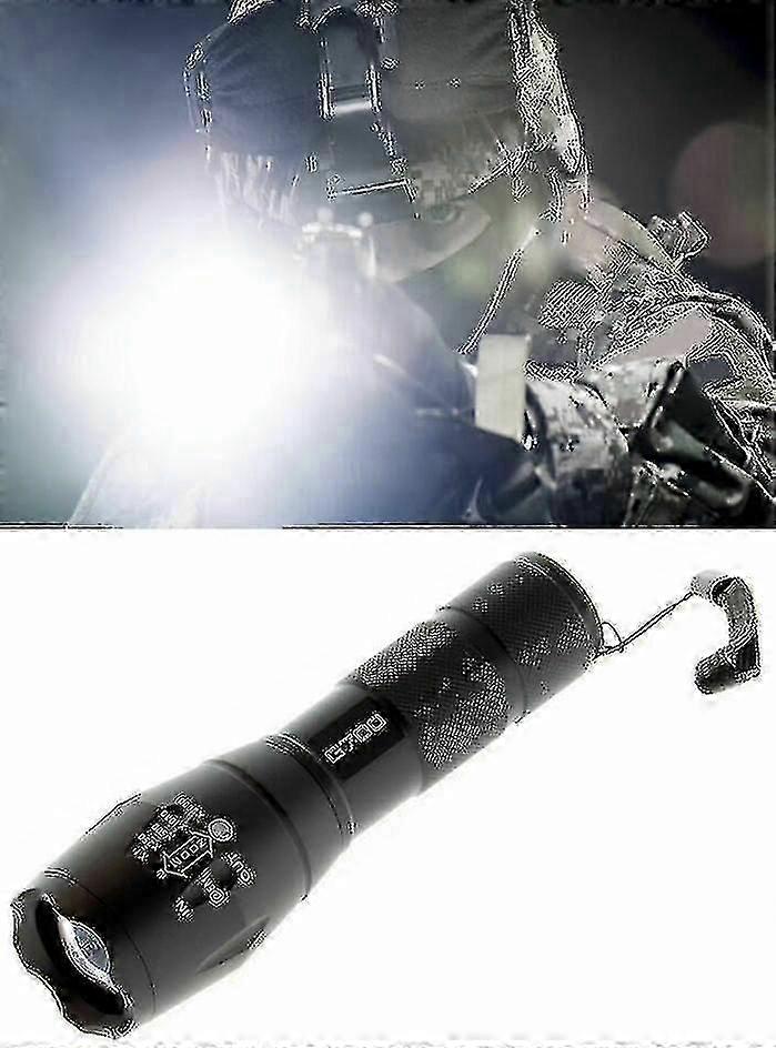 Super Bright tactice militare led lanterna Flash Light 2000 Lumen