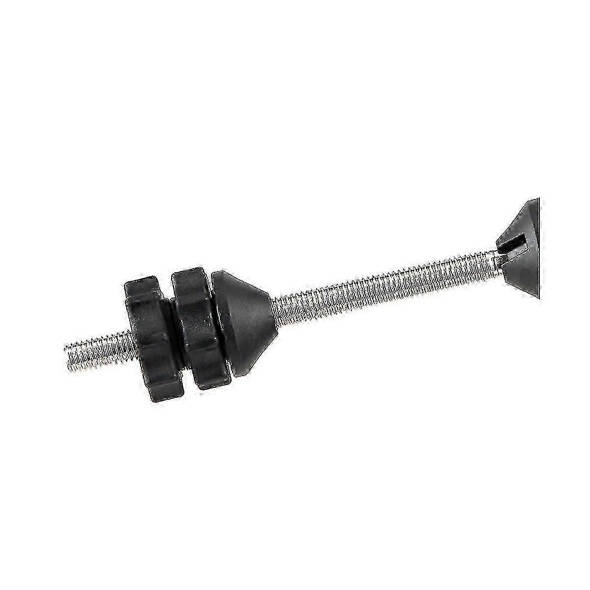 Single Shaft Fishing Line Winder Spooler with 3.5:1 Gear Ratio for Quick Line Recycling in Black