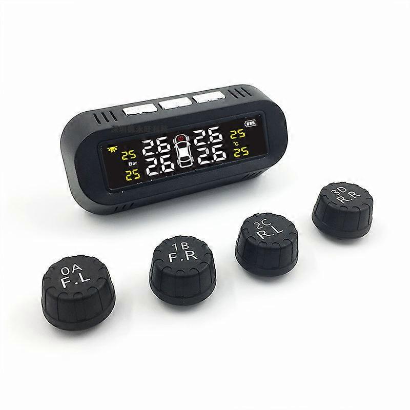 High-precision pressure and temperature tire pressure detector
