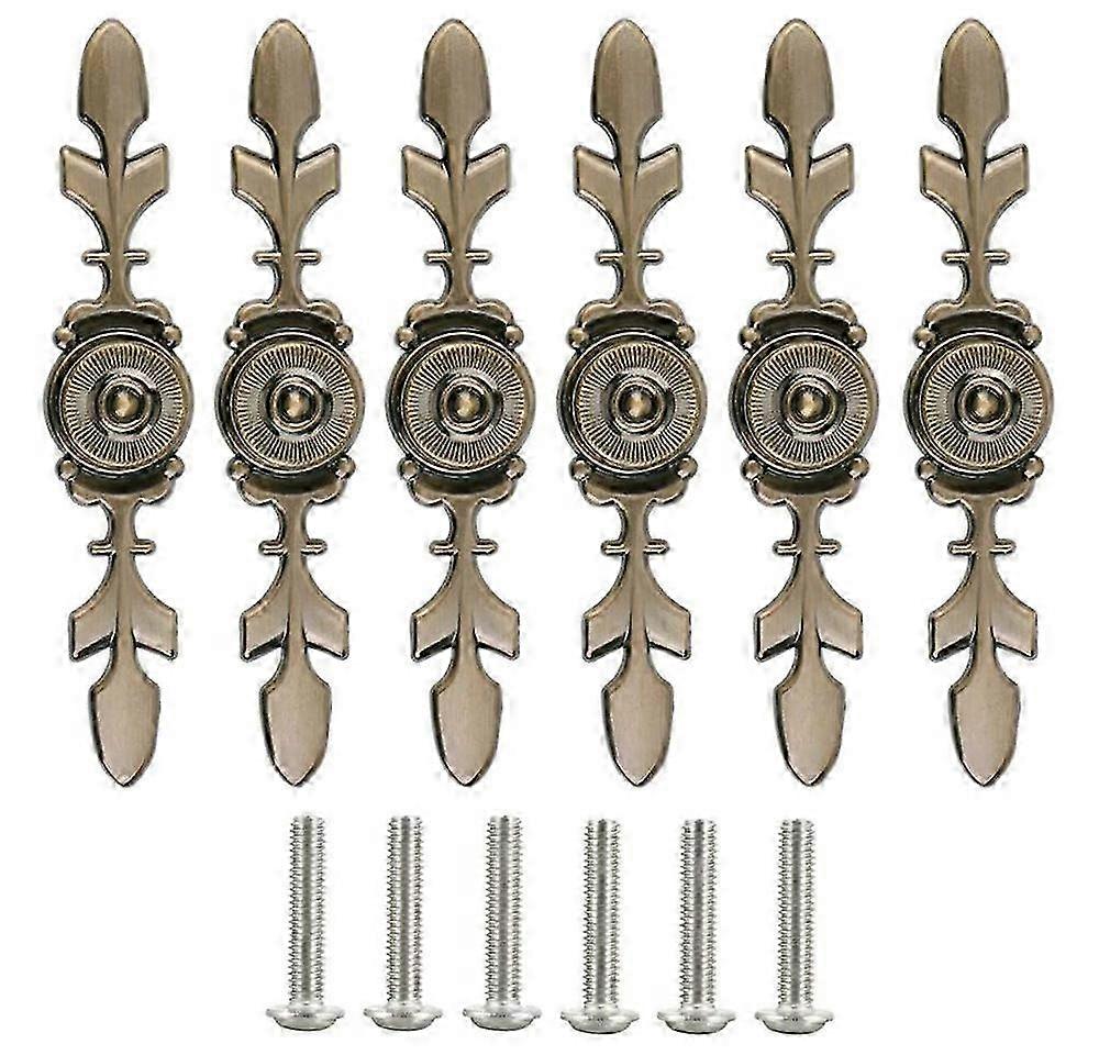 Dresser Knob 6 Pieces Door Knobs Knob ,Cabinet Pull Handles with Screws