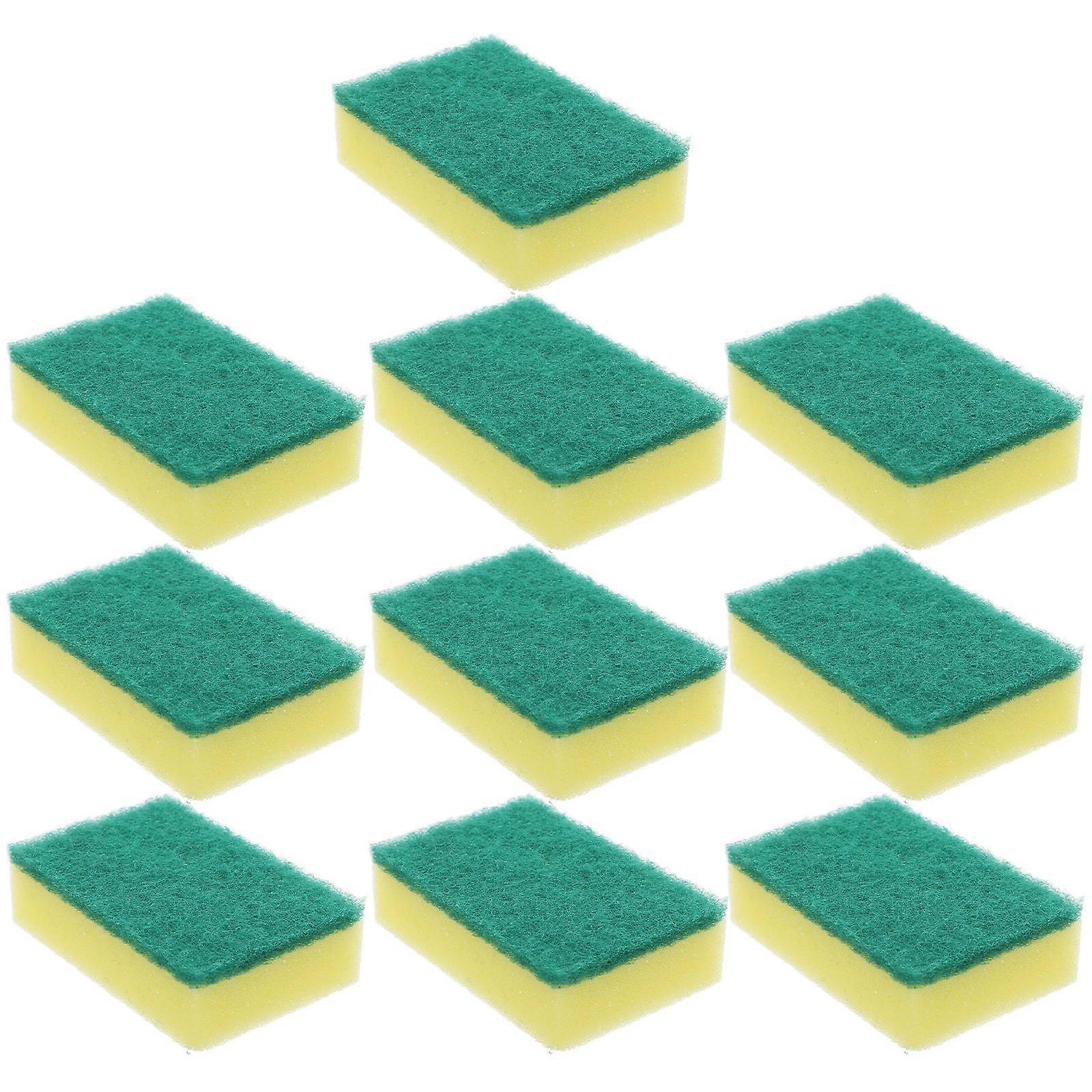 Kitchen Cleaning Sponge for Surface Cleaning and Grime Removal Material 100Pcs
