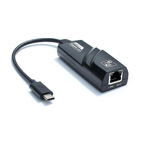 USB-C to Ethernet adapter Black
