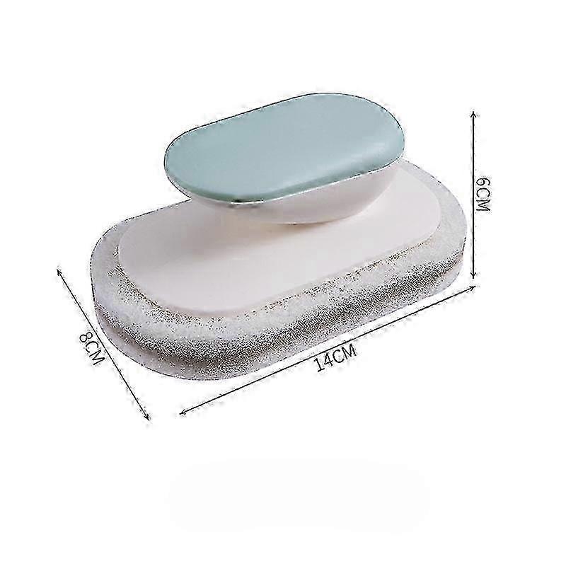 מברשת ניקוי טיהור לאמבטיות, אריחים, מטבח וכיור - מברשת רב תכליתית עם מגבון ספוג