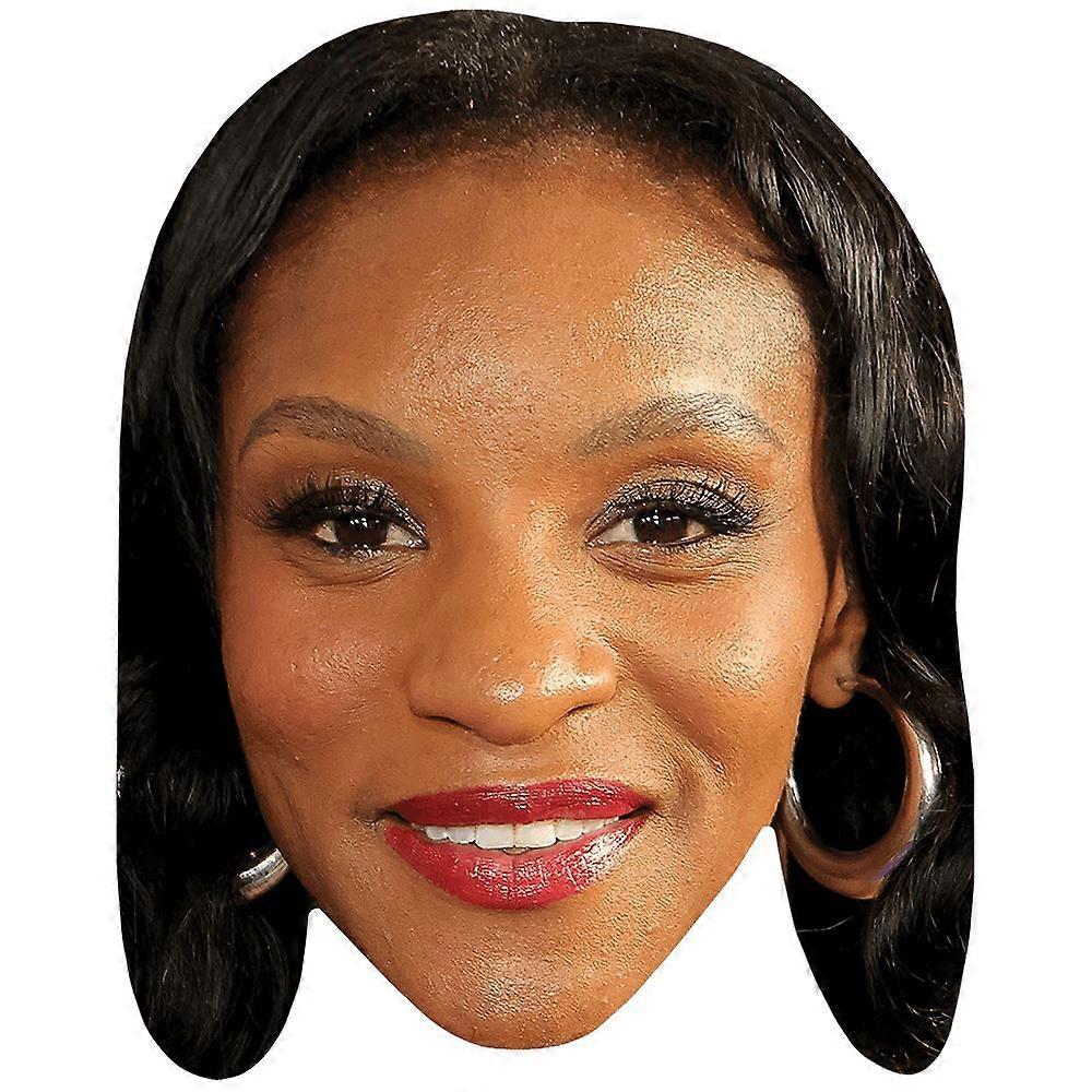 Crystal Dunn (Smile) Celebrity Mask, Flat Card Face