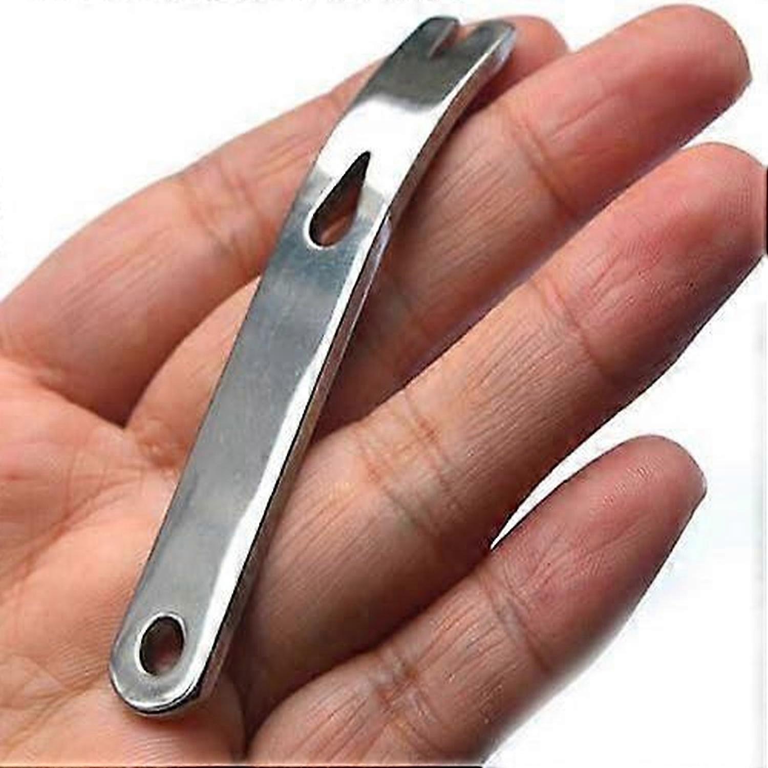 حجم الجيب الفولاذ المقاوم للصدأ المخل حدق بار Widgy Bar أداة EDC ل Bushcraft & Survival