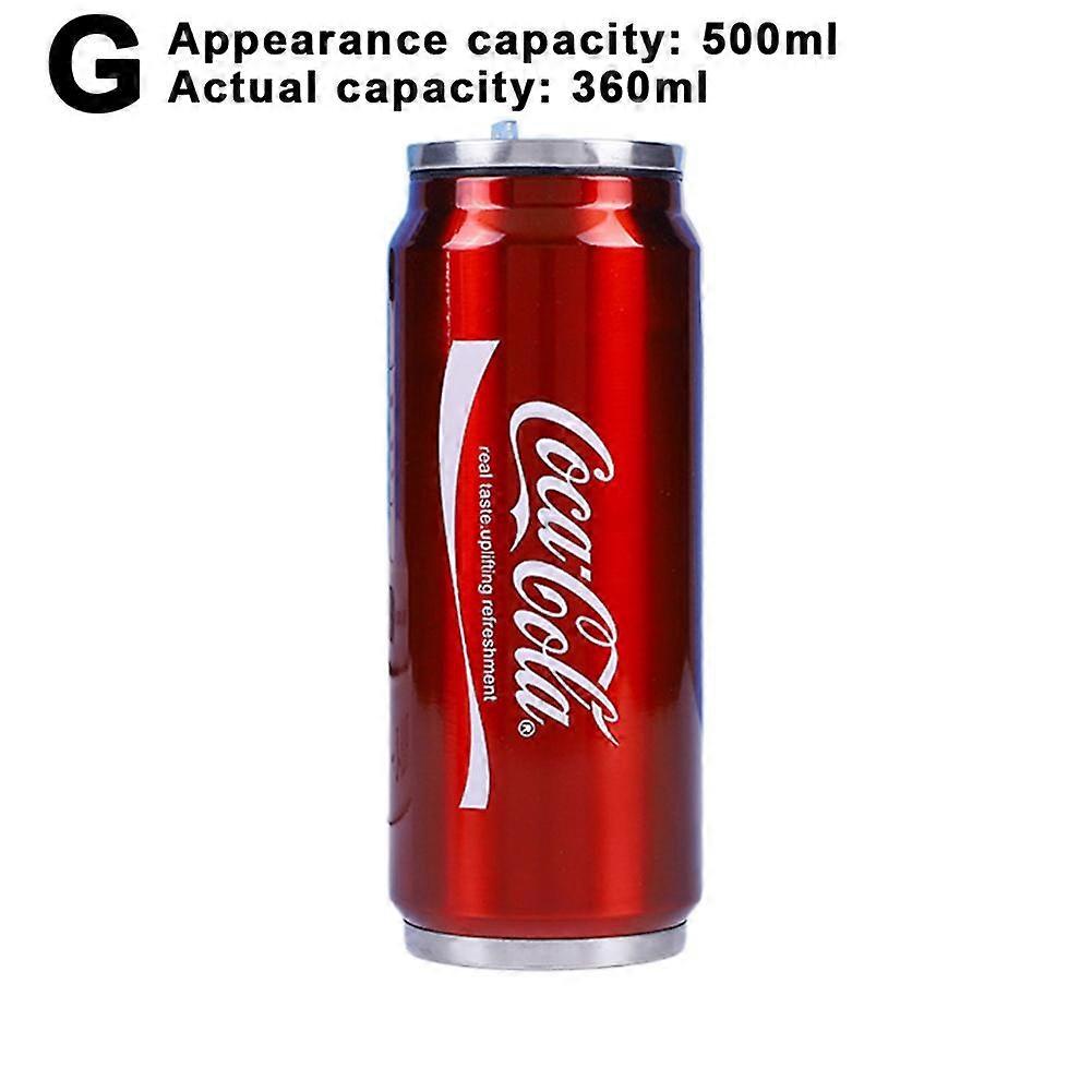 350Ml/500Ml Coca Cola Mug, Hot And Cold Insulation, 304 Stainless
