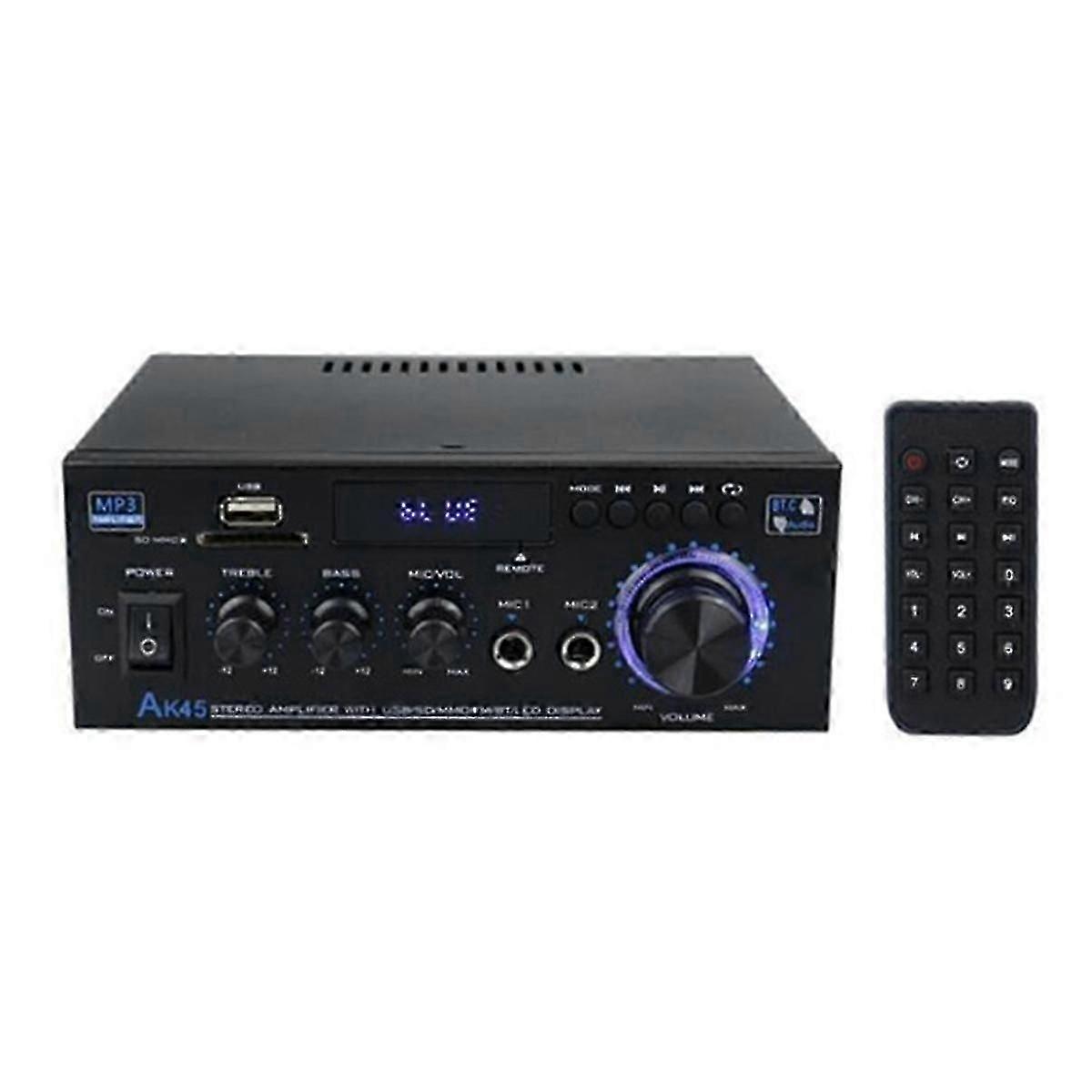 HiFi Digital Amplifier Bluetooth Amplifier EU Plug