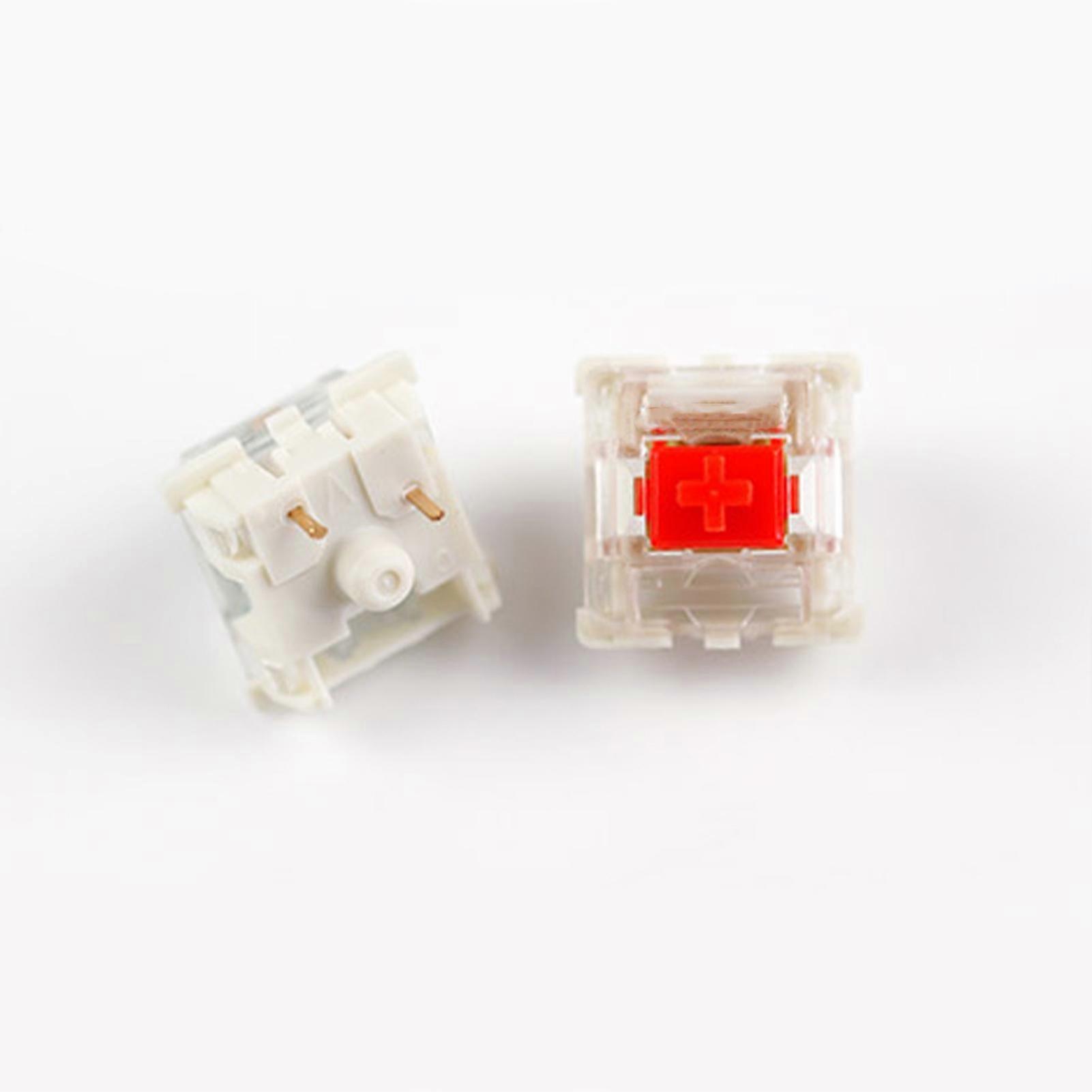 35pcs SMD RGB Transparent Red Mechanical Keyboard Switch Set