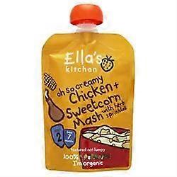 Ellas Kitchen ステージ 2 チキン アンド スイートコーン マッシュ 130g - 6 パック