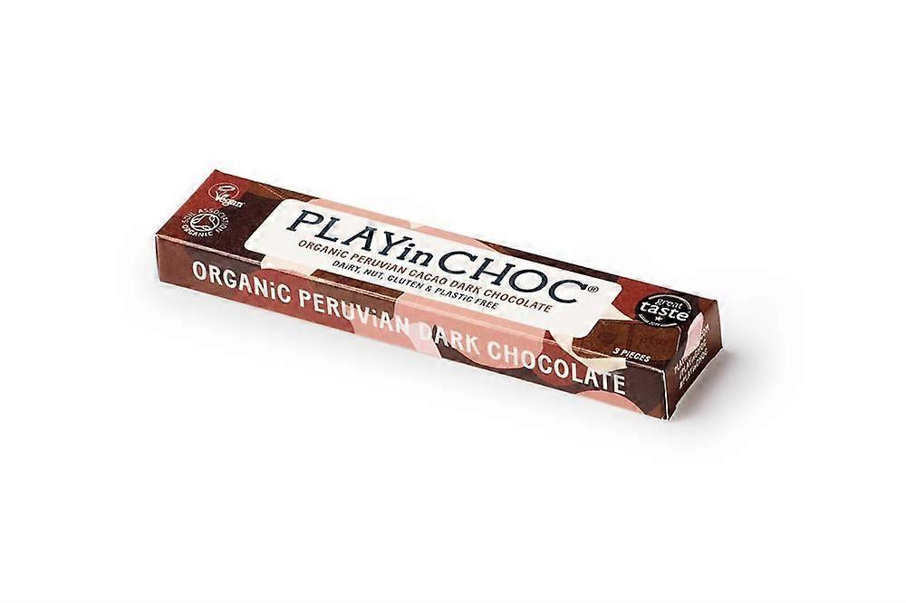 PLAYin CHOC JustChoc Dark Chocolate 30g - 5 Pack