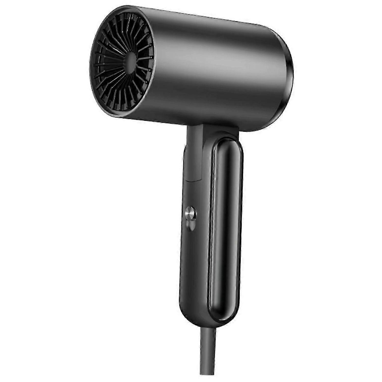 Portable Hair Dryer Quick Dry Foldable 2000W EU Plug Gray