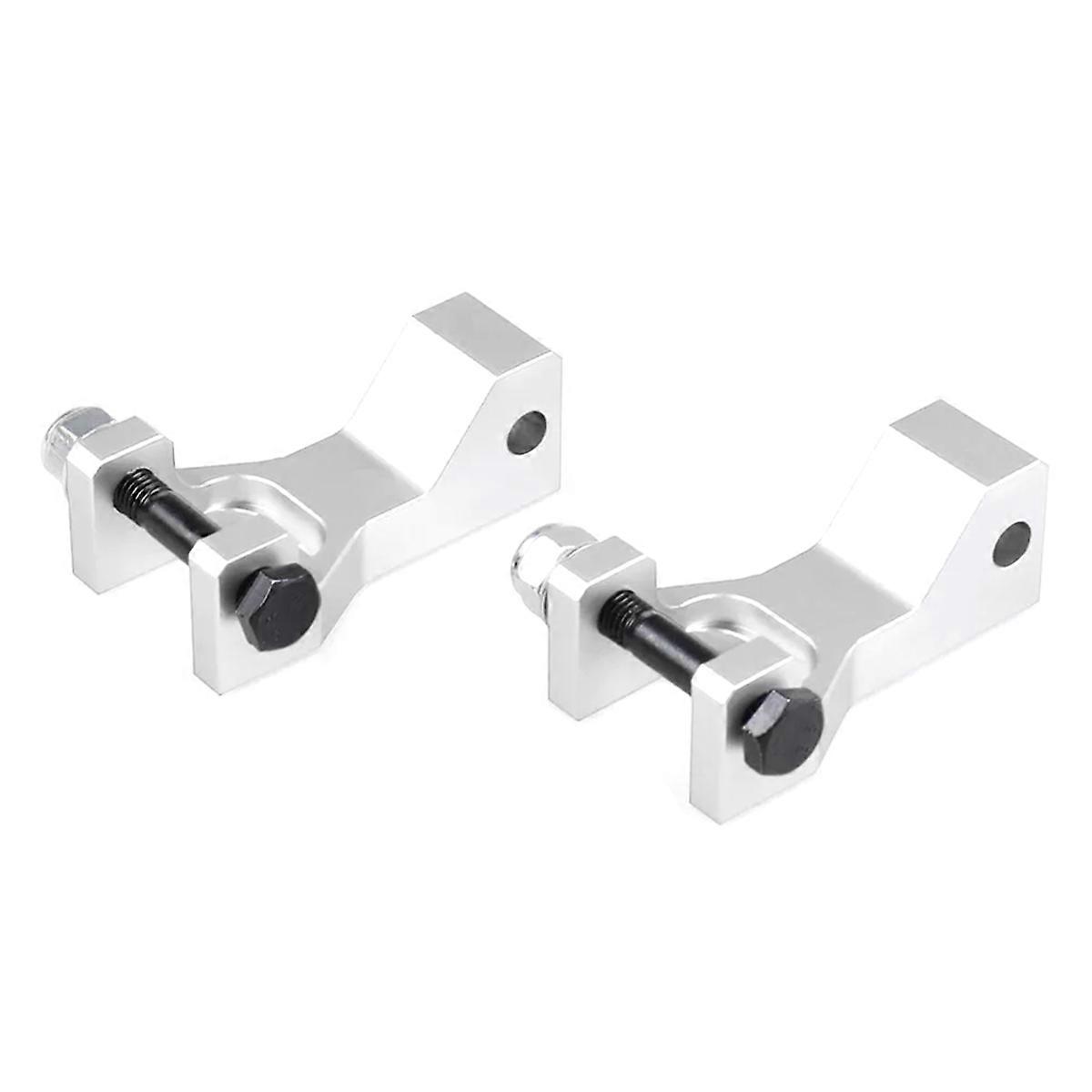 Motorcycle Rider Front Foot Pegs Lowering Kit for Silver