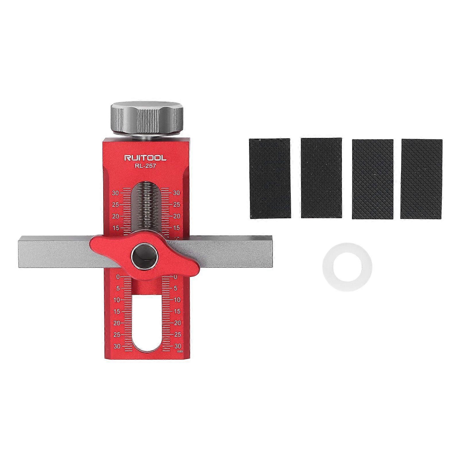 Cabinet Door Installation Positioner Mounting Jig Adjustable Aluminium Alloy Woodworking Position Tool Closet Leveler