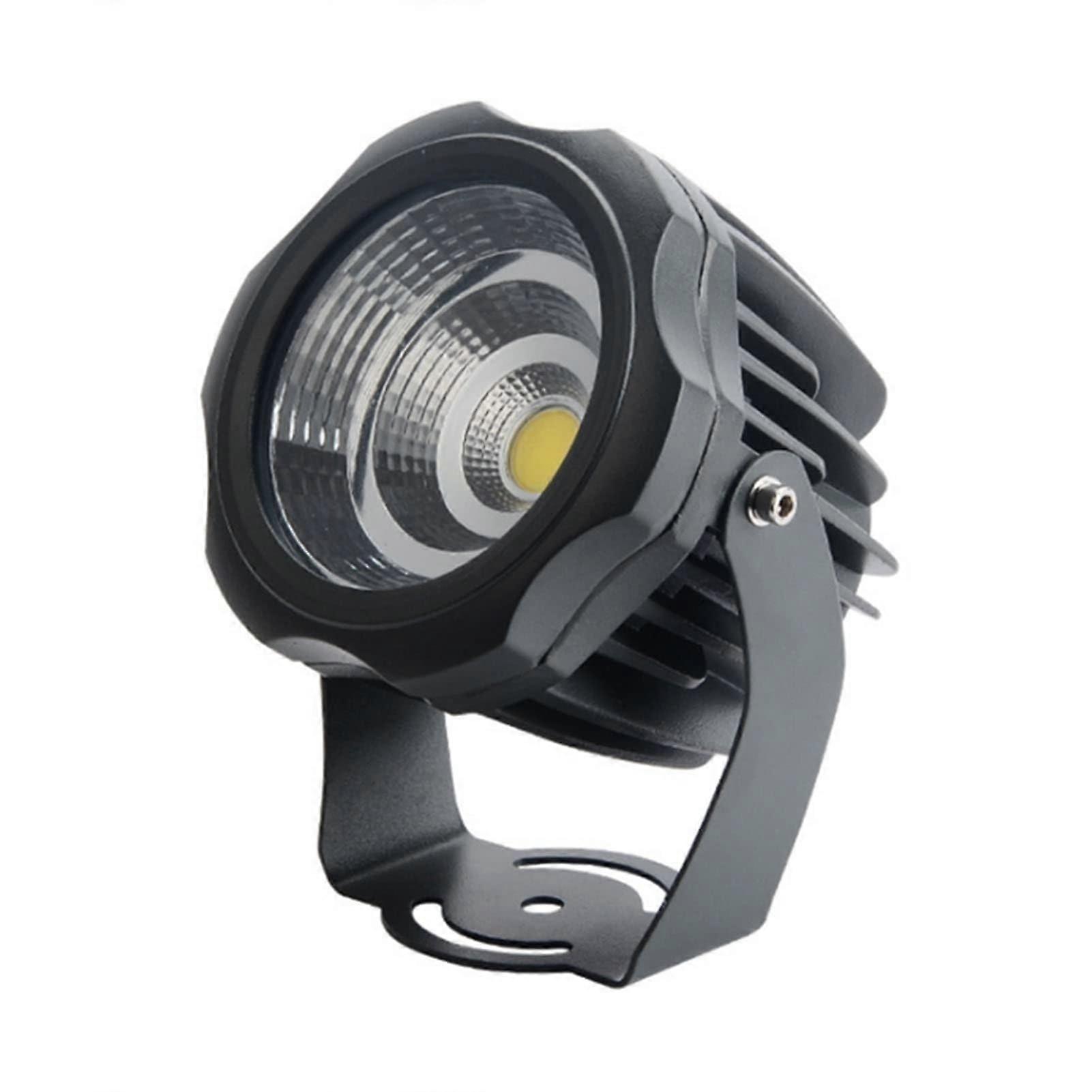 Ground LED Landscape Lights Rotation Spotlight Round COB Tree Lights LED Adjustable Floodlight Warm Light 30W AC110-220V