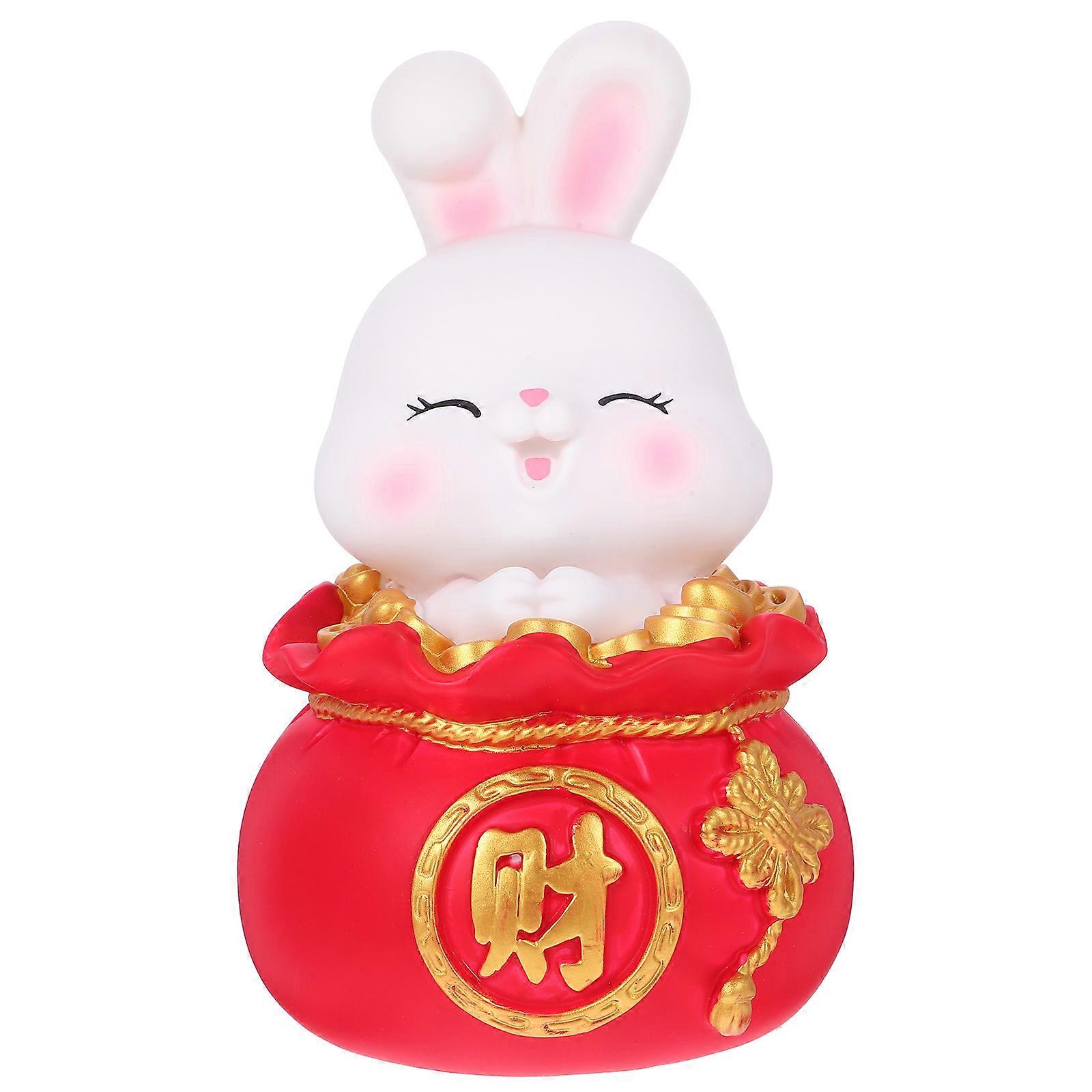 Bunny Coin Bank Rabbit Shape Money Jar for Savings Storage