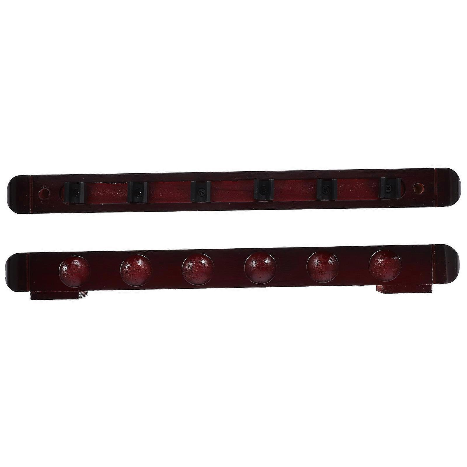 Wall Mounted Pool Stick Rack Billiard Accessory Storage Home Use 1 Set