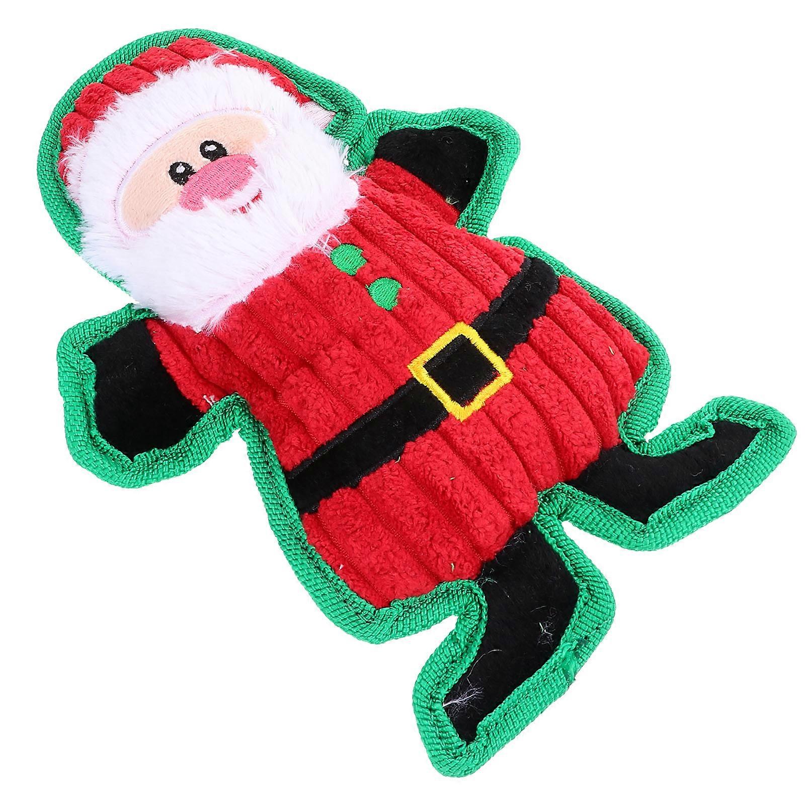 Pet Sound Toy Dog Chew Cotton Christmas Pet Plaything with 2Pcs for Chewing