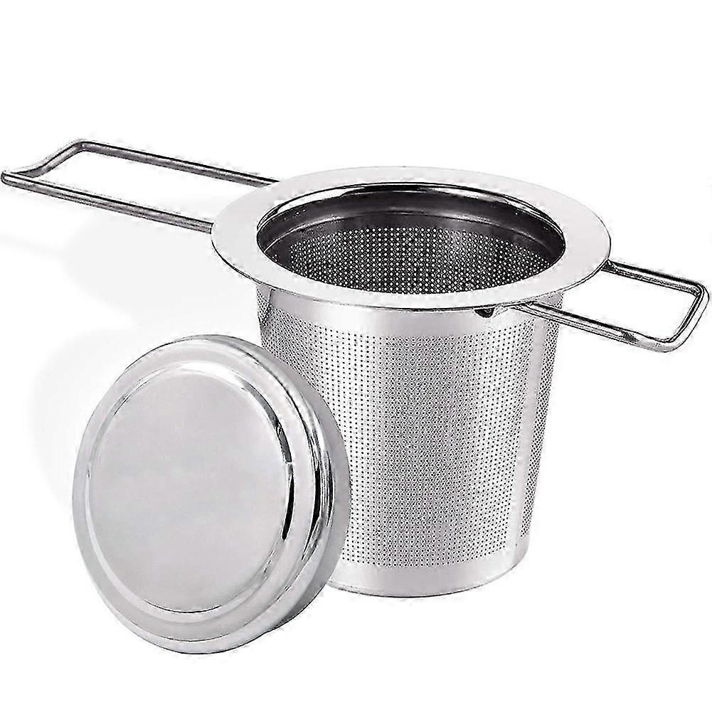 Stainless Steel Tea Filter Infuser with Lid and Handle 2025