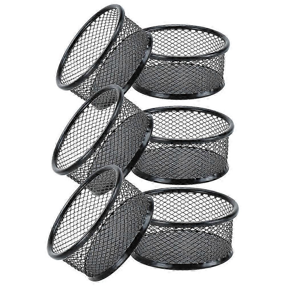 office supplies mesh paper clip organizer 6pcs
