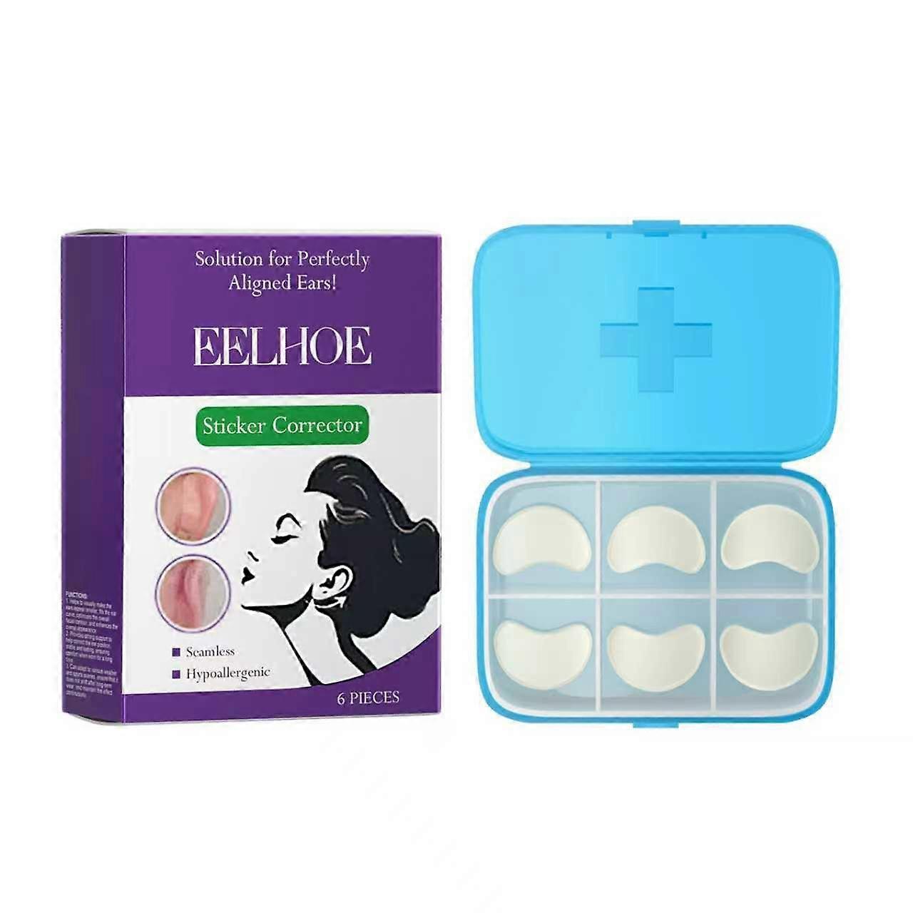 Ear patch correction patch for smaller ears, support and correction of protruding ears, ear shaping and waterproof, normal size ear patch *6