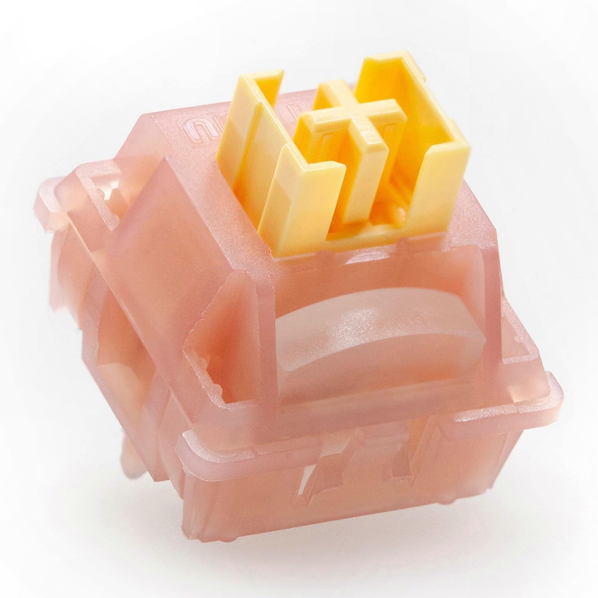 Outemu Silent Peach V3, Silent Lemon V3, lineárne hmatové spínače Lime pre mechanickú klávesnicu