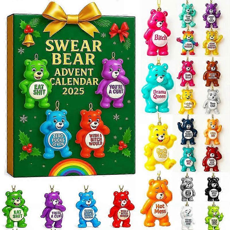 Ημερολόγιο Advent Swear Bear 2025