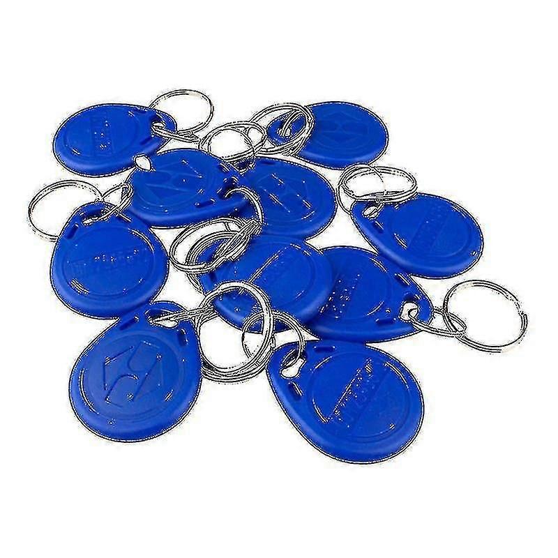 10x 125khz Rfid Smart Tag-blue