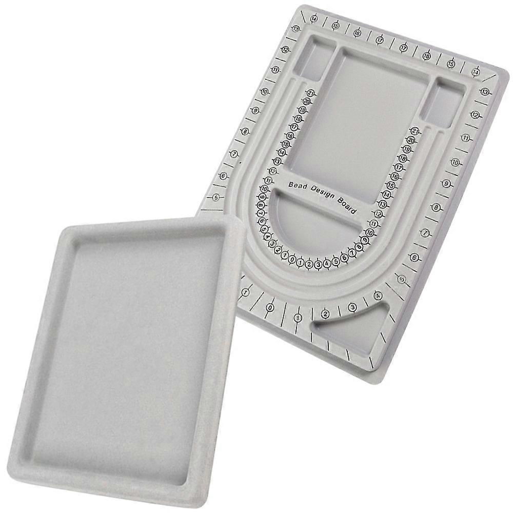Bead Jewelry Tray Boards for Stringing and Sorting Beads 10Pcs
