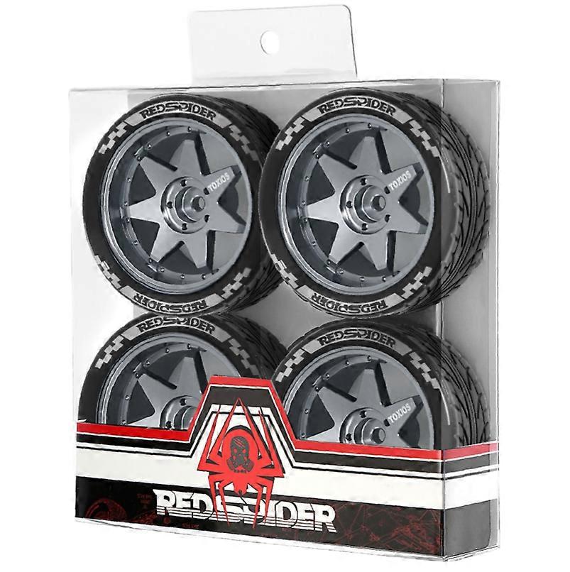 Metal Wheel Hub Accessories for 1/10 Tamiya TT01 (Titanium)