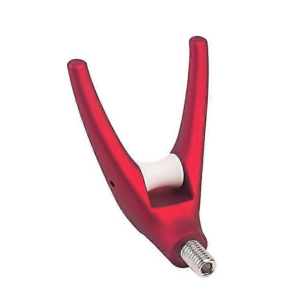 For Fishing Rod With Wheel Universal Interface Bracket Head Color Red