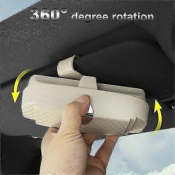 Auto brillen case zonnebril opbergdoos