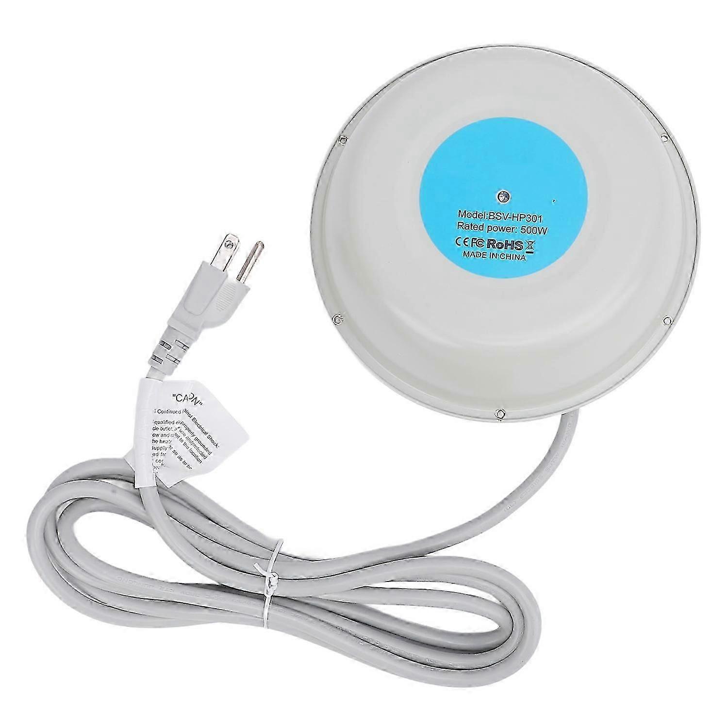 Floating Heater with 3 Meter Cable 500W Safe Efficient Anti Bite Protection Pond De Icer for Fish Po