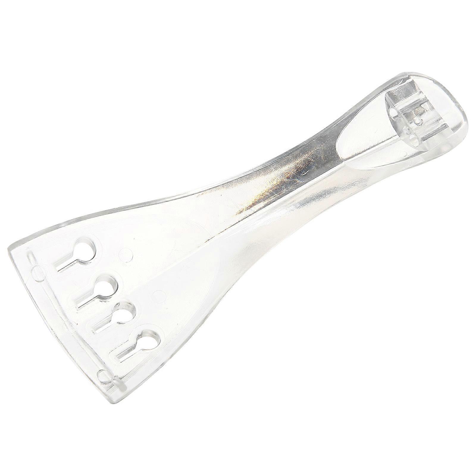 Transparent Violin Tailpiece for Violin Made from Durable Plastic Material
