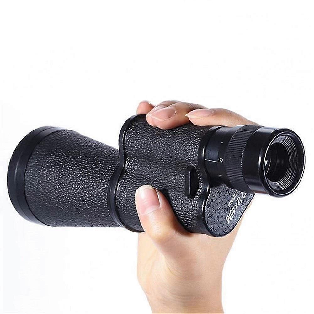 Monoculars Telescope 12x45  Power Monocular, Zoom Spyglass, Travel Camping Scope