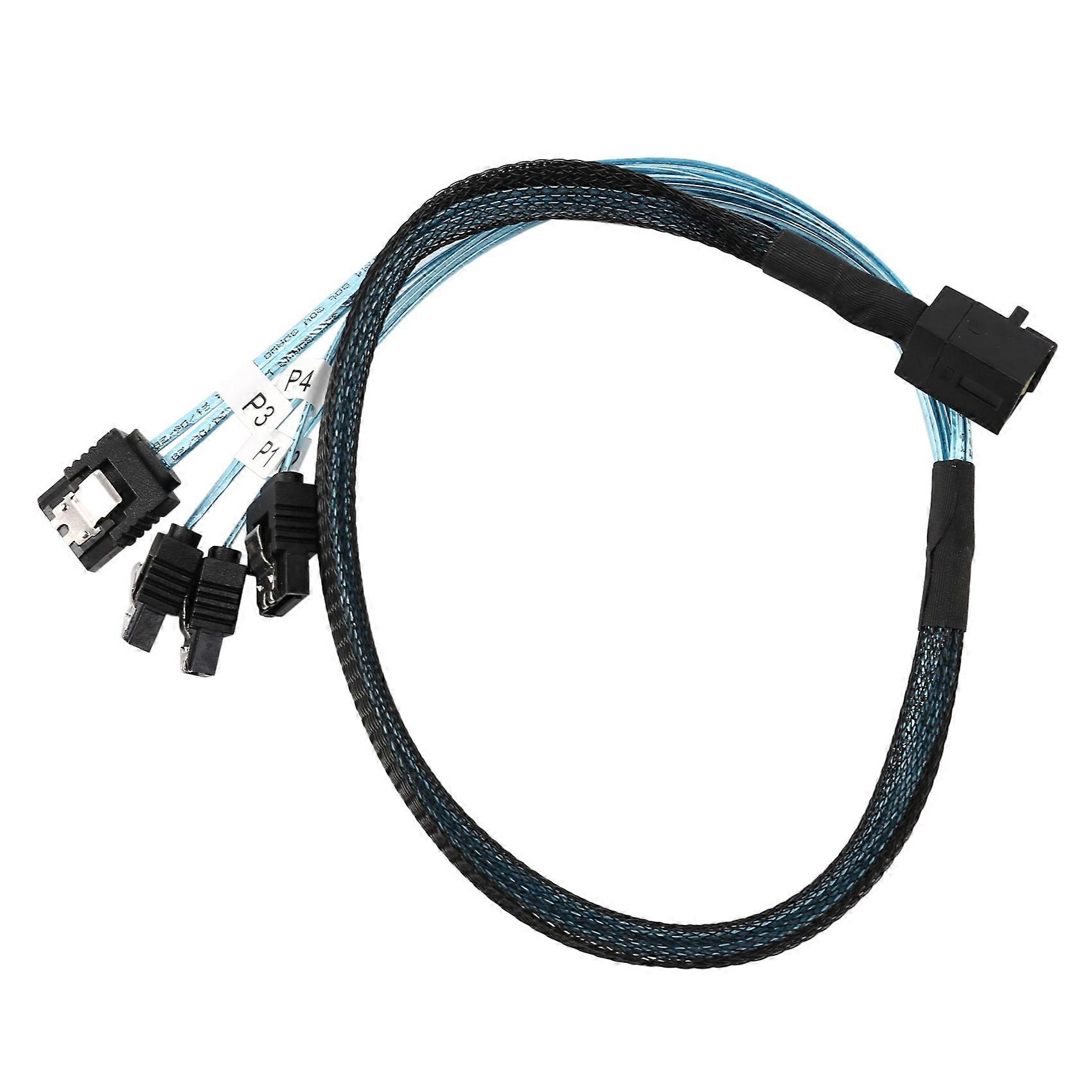 Internal Mini SAS to SATA Cable,for Raid Controller Hard Drive(1.6Ft)