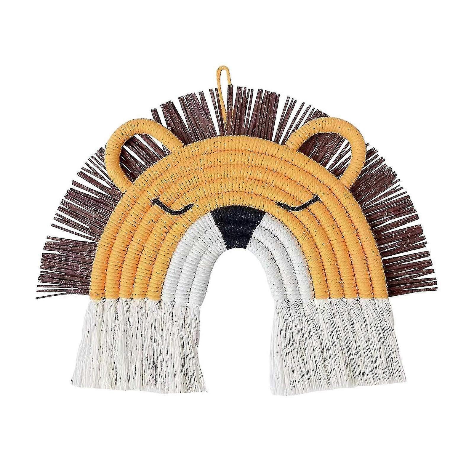 Tassel Ornament Bohemian Style Rainbow Shape Multi-purpose Decorative