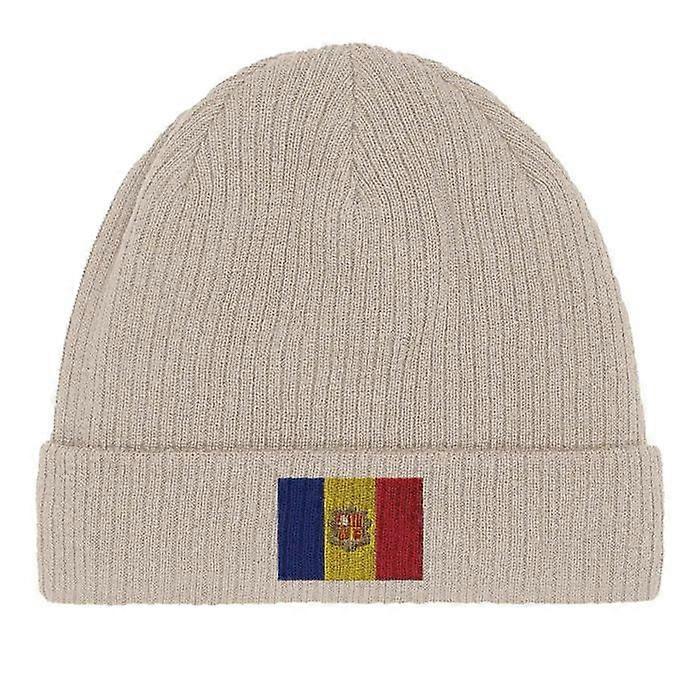 Andorra Flag Cap in Beige