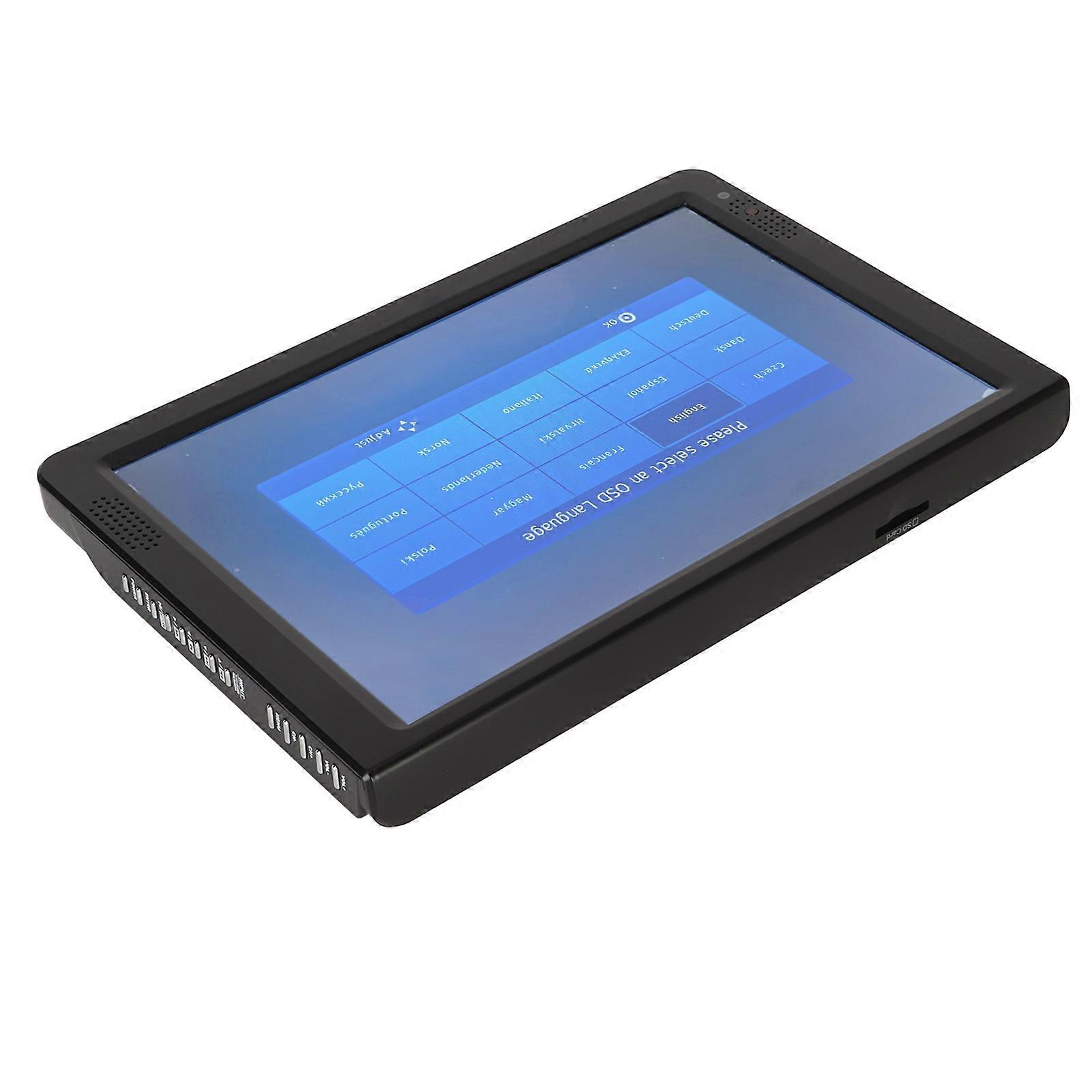 ATSC Portable TV 12in 1080P HD Multimedia Interface Video Player LED Digital TV with Stand for Home Car