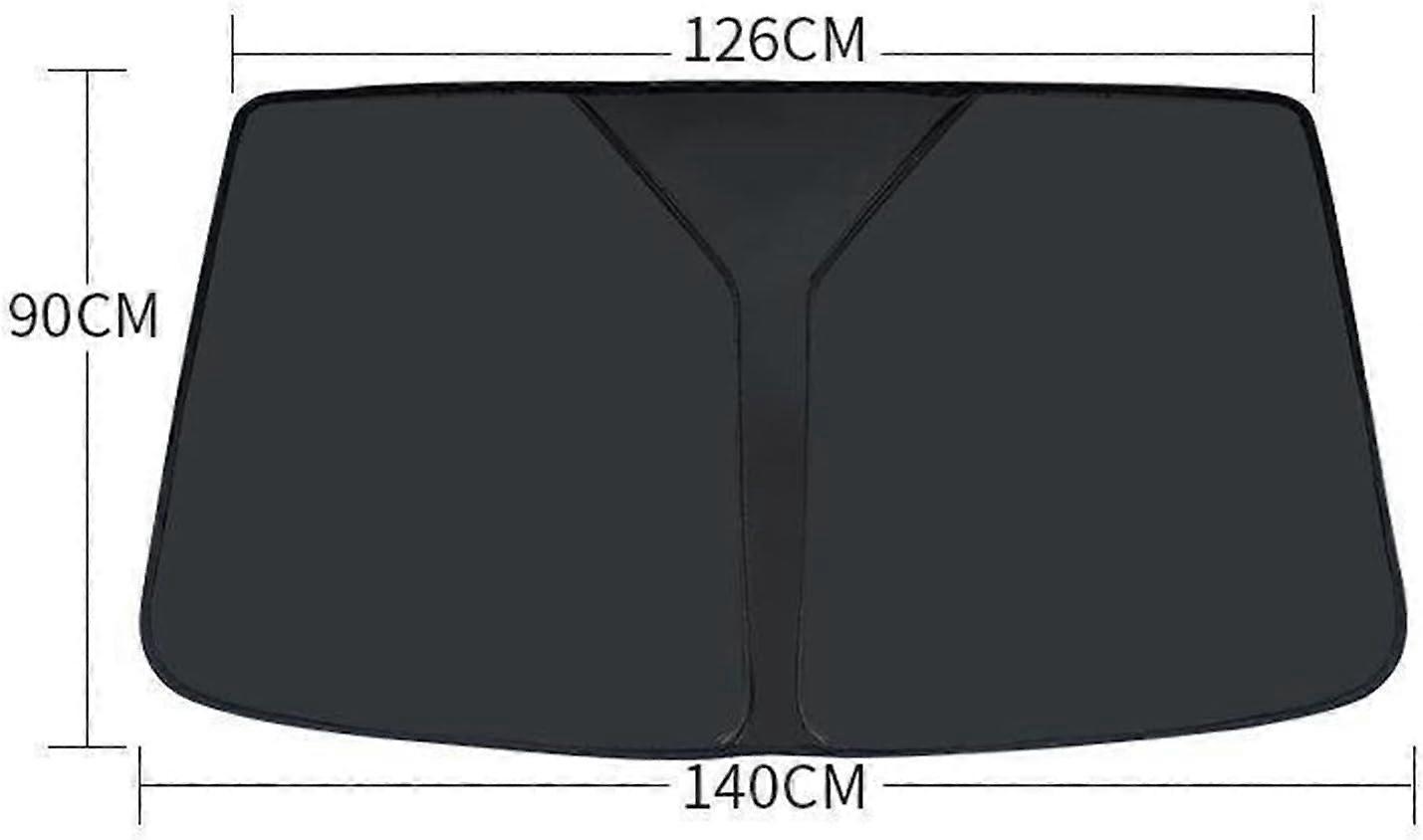 Car Visor Extender, Windshield Sun Shade Covers, Front Window Visor, Silver Color