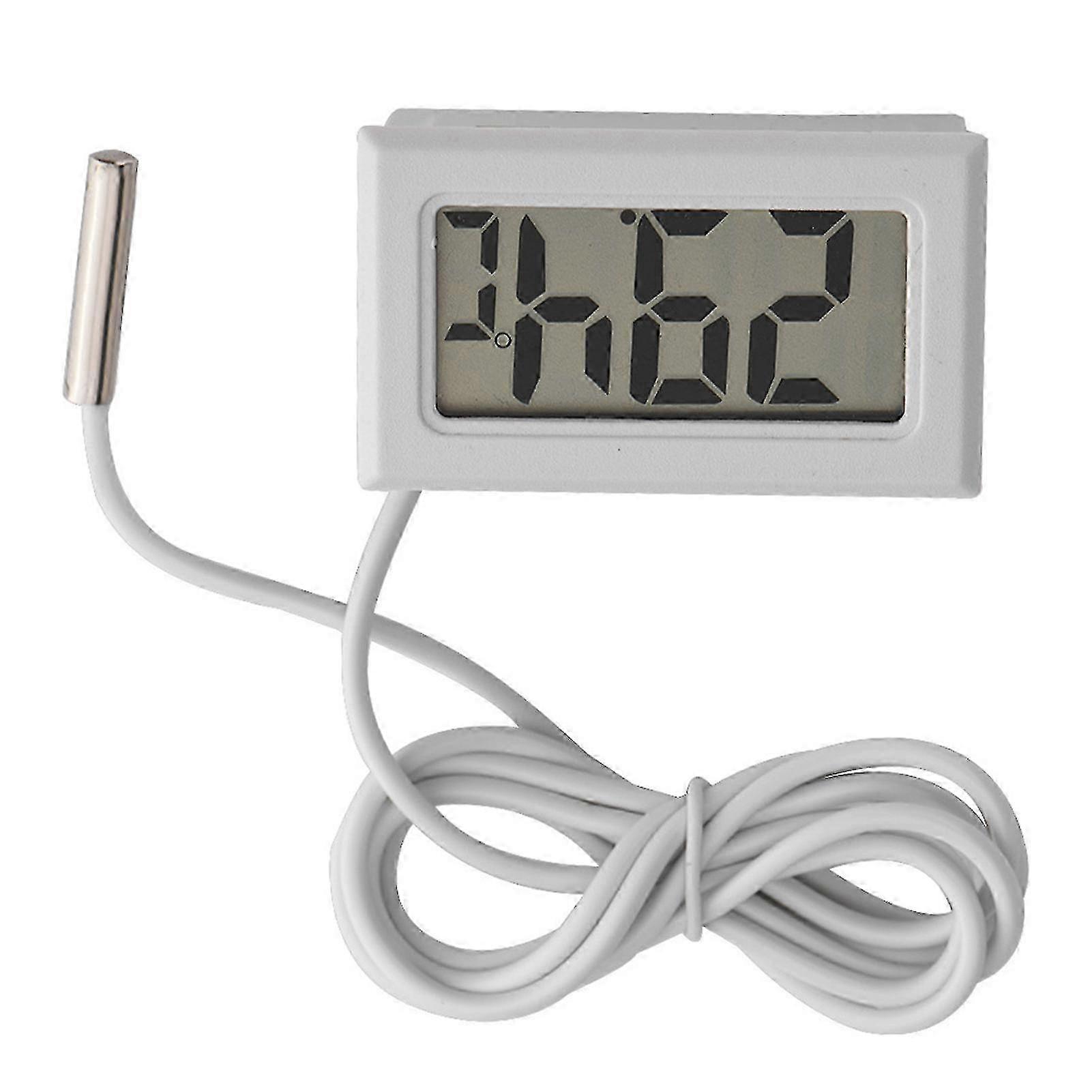 Mini LED Display Digital Temperature Meter Probe Sensor Digital LCD Thermometer