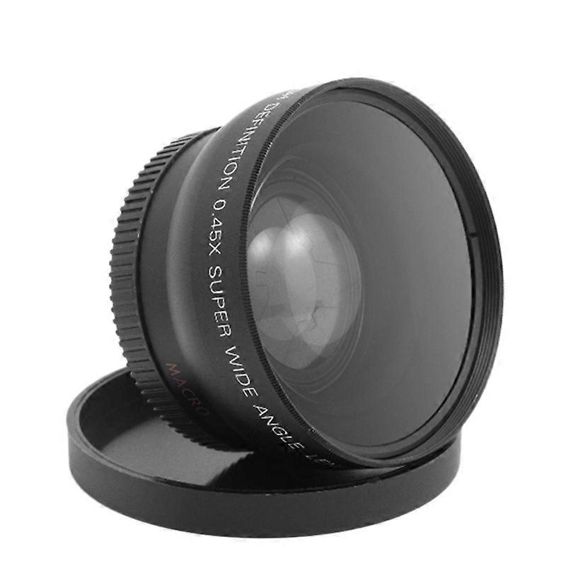 Wide Angle Lenses 0.45X 52Mm Wide Angle HD Lens Conversion Wide-Angle Camera Lens with Macro Lens