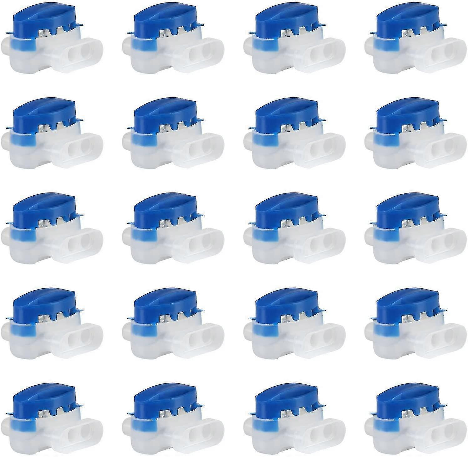 Set Of 20 Resin Filled Cable Connectors For Automower Robot Lawnmower