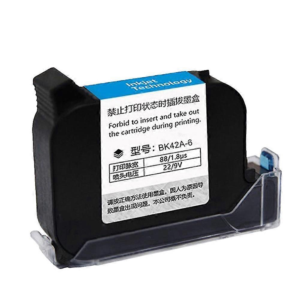 12.7mm Solvent Fast Drying Ink Quick Drying Ink Cartridge Bk42a-6 42ml 600dpi