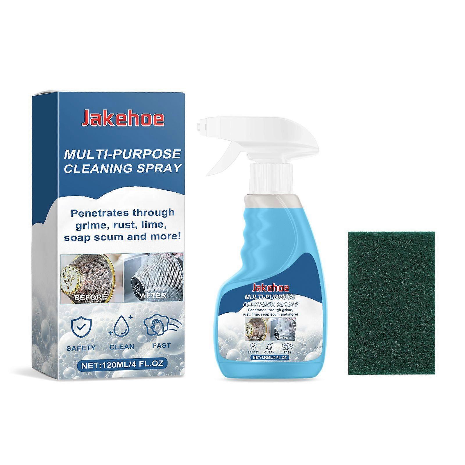 Jakehoe Multi-Functional Foam Cleaner: Household Heavy Oil Stain Cleaning, Foam Decontamination, Multiple Surface Odor Removal