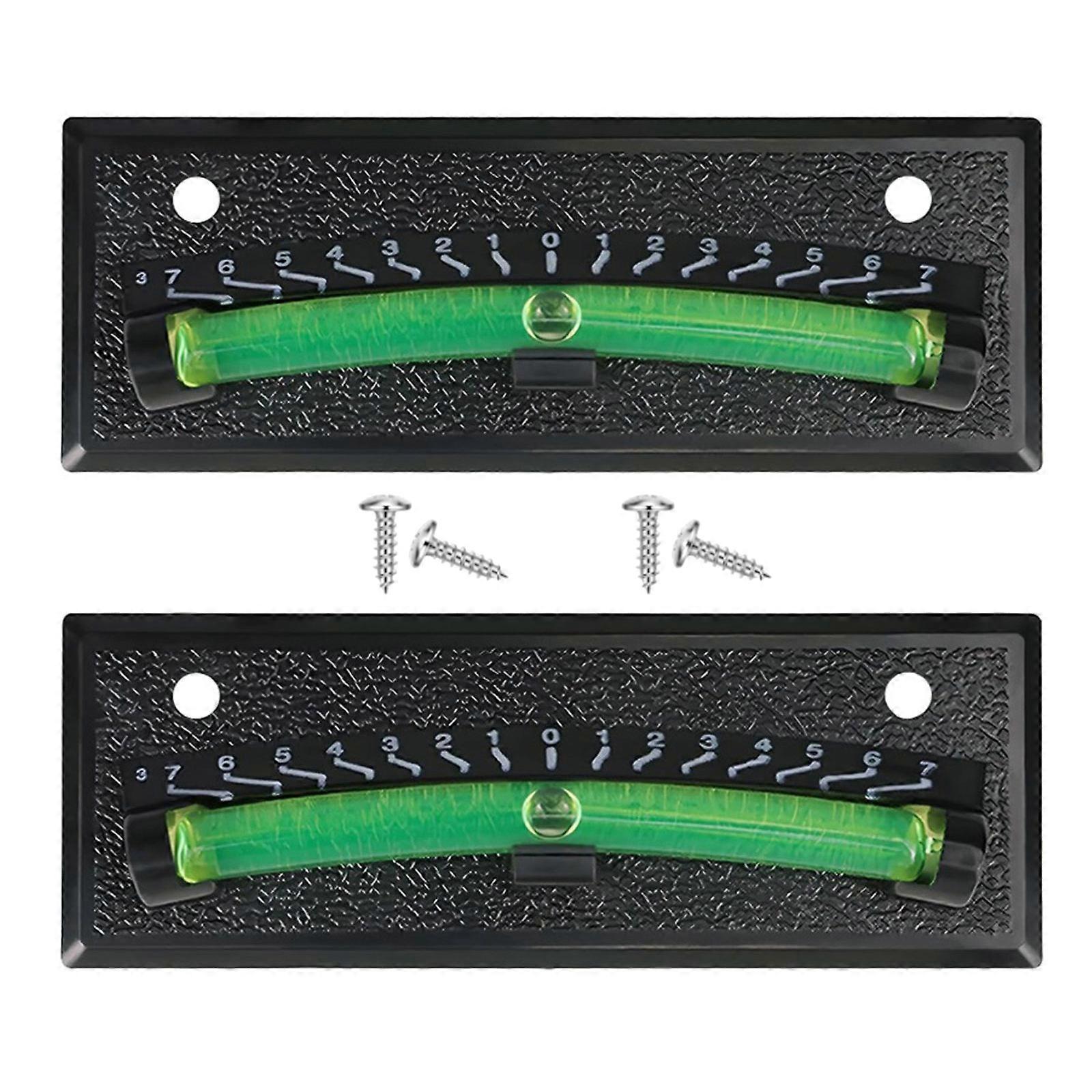 High Accuracy ABS Bubble Level Tool For Campers Parking Stabilization Leveling System Portable Measuring Device Multicolor