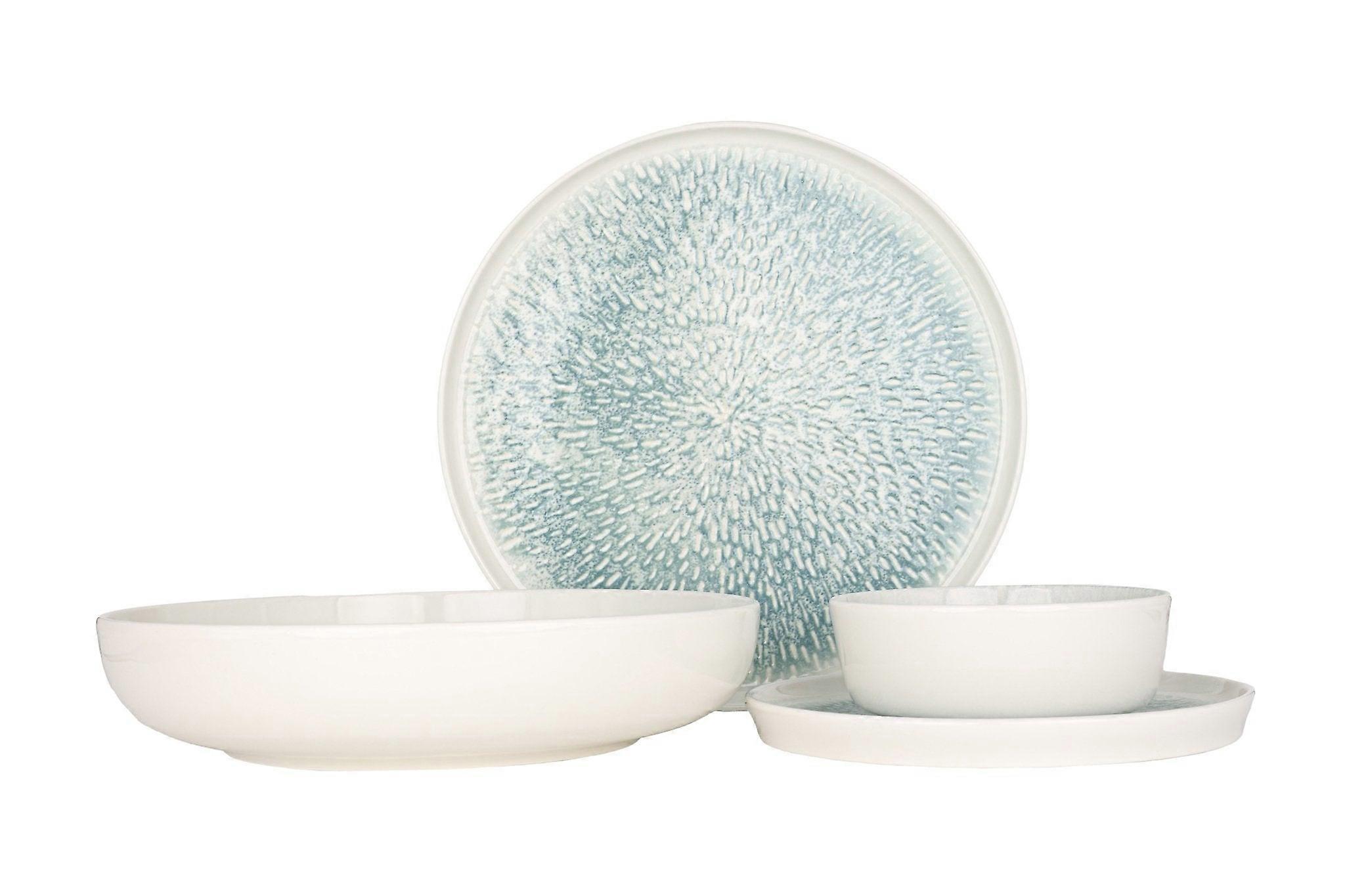 Rinart Dinnerware Set - Asel - 24 pieces - 6 persons - Porcelain