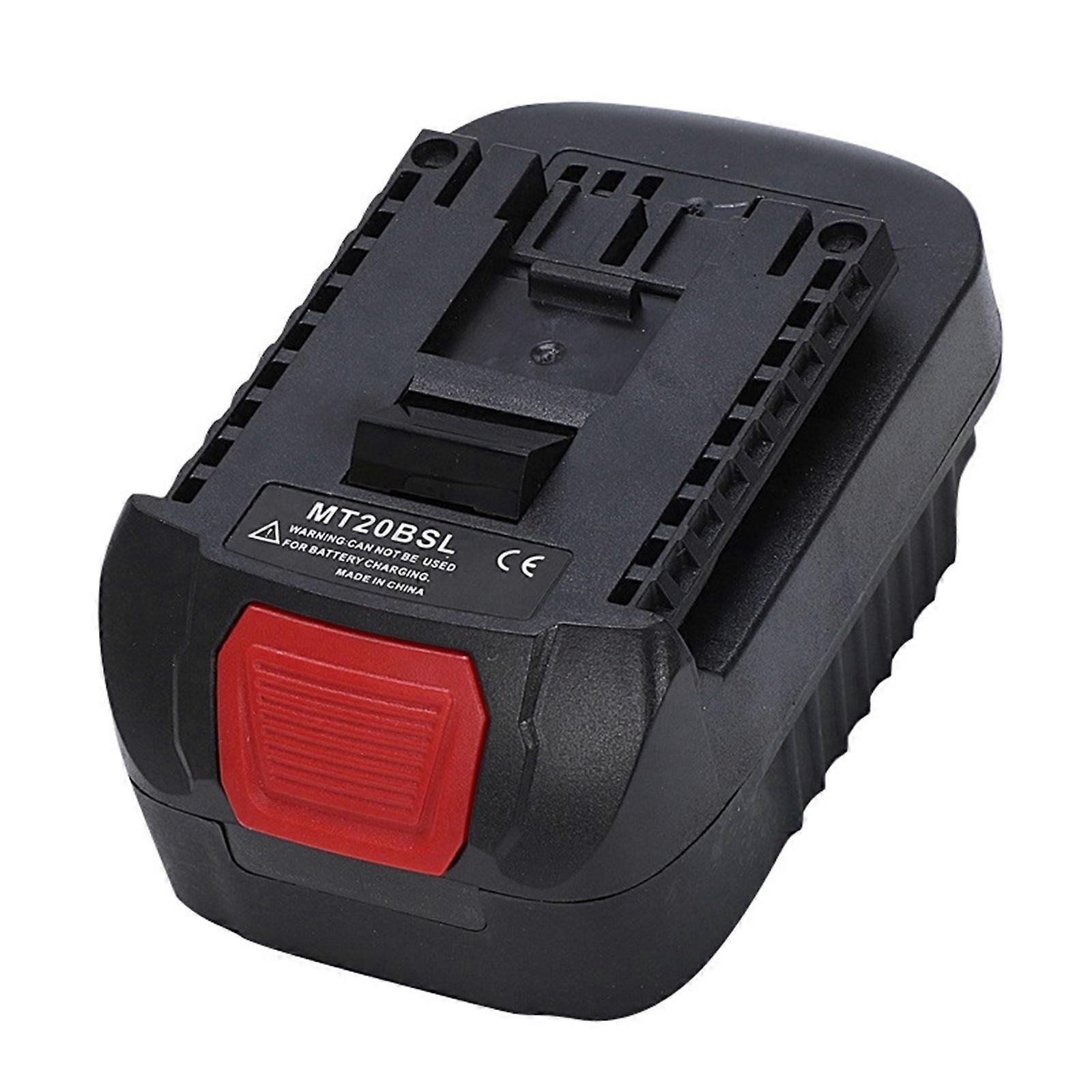 Small 18V Batteries Adapters Easy Plugs Play Installation Universal Power Tool Adapters Safety Defense for Power Multicolor